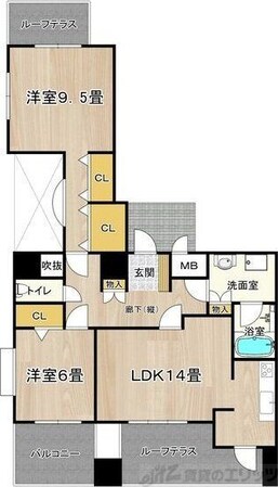 ビレッジアール大淀南の物件間取画像